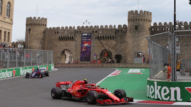 GP Azerbaijan, gli orari di Sky e Tv8