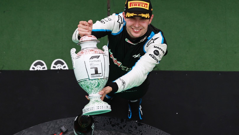 Ocon prima vittoria in F1, è al settimo cielo: "Momento bellissimo e dolce"