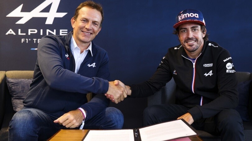 Alpine-Alonso, ufficiale il prolungamento di contratto