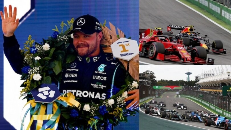 Sprint Race GP Brasile: Bottas in pole, ma Hamilton è un marziano! Sainz 3°, Leclerc 7°