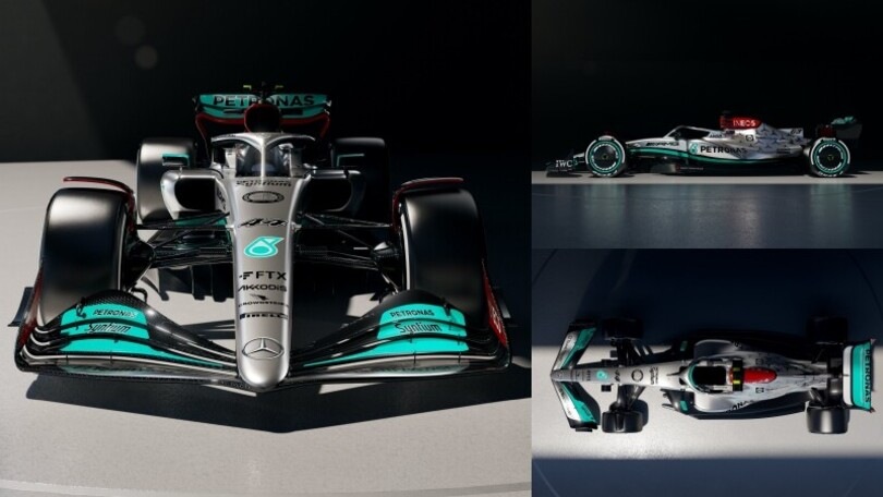 Nuova Mercedes W13, il ritorno della nuova Freccia d'Argento