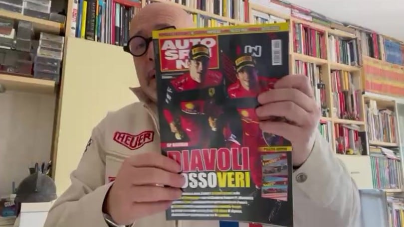 Sul nuovo numero speciale di As: "Il meraviglioso Bahrain della Ferrari di Leclerc e Sainz"