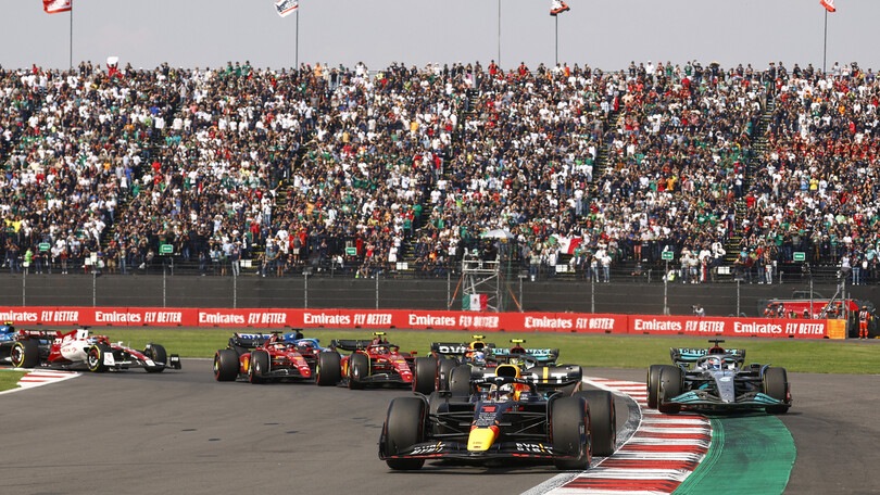 GP Messico, le immagini della gara sul circuito Hermanos Rodrìguez