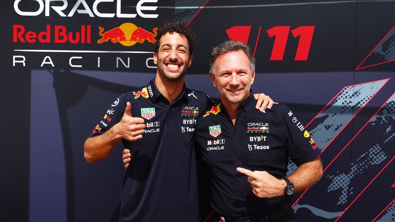 Ricciardo-Red Bull, ufficiale il ruolo di tester e terzo pilota