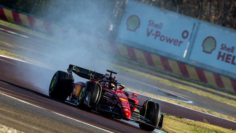 Ferrari, test con le Pirelli da bagnato a Fiorano