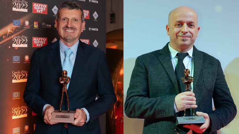 Caschi d'Oro 2022, Gunther Steiner e Simone Resta premiati da Autosprint