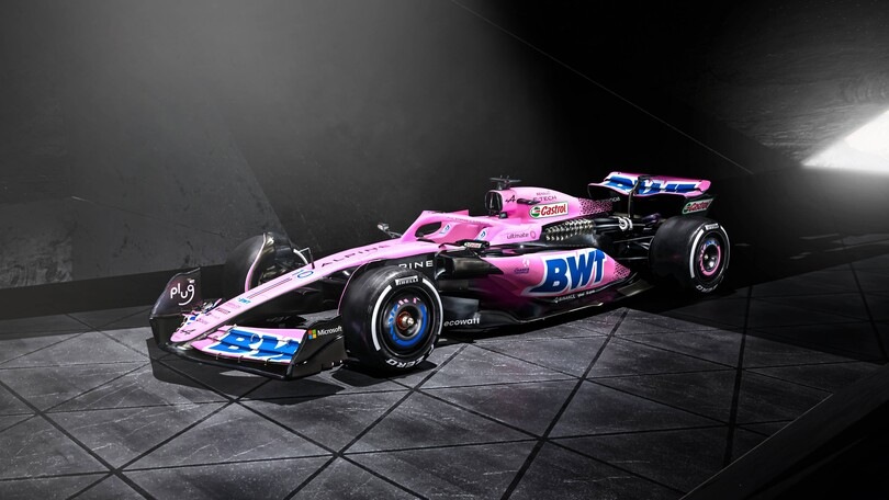 Nuova Alpine A523: rosa e blu per Gasly e Ocon