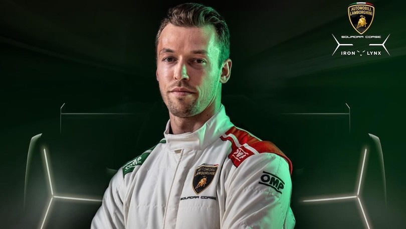 Lamborghini, ecco Kvyat tra i piloti del programma Hypercar