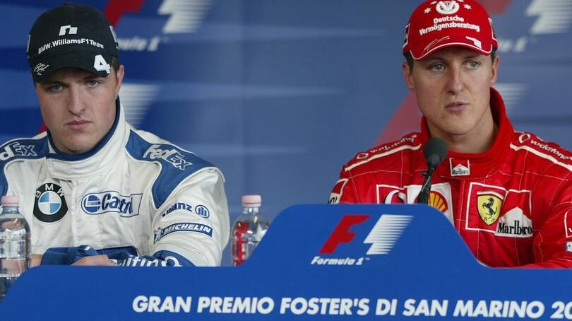 GP San Marino 2003, Michael e Ralf Schumacher: questo è per te, mamma!