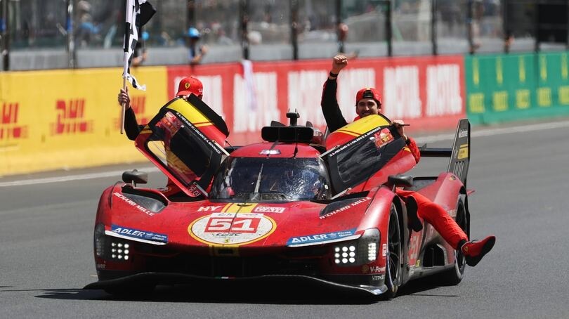 Ferrari, le immagini del trionfo a Le Mans