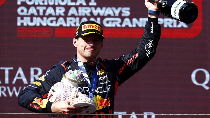 Verstappen, record e vittoria in Ungheria: "Finalmente una partenza perfetta"