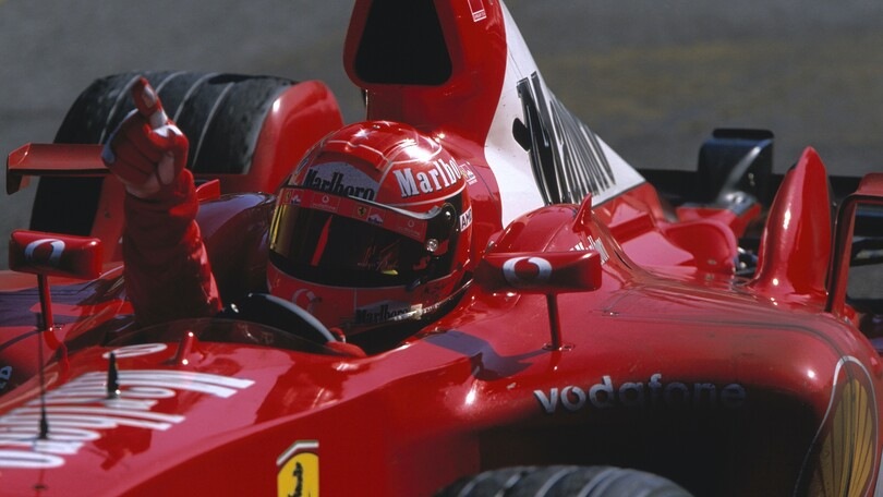 Monza 2003, apoteosi di Schumi e della Rossa
