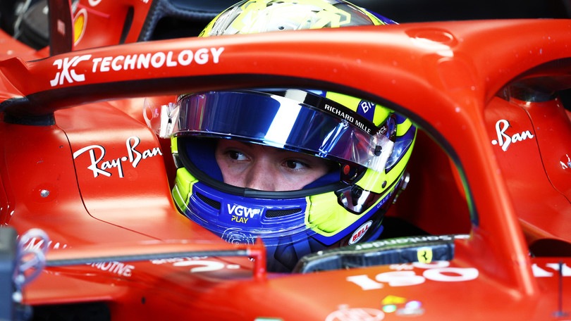 Emozione Bearman in Ferrari: "Qualifica non perfetta, voglio una gara da punti"