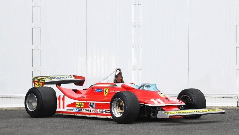 Ferrari 312 T4 Scheckter all'asta, quanto vale la Rossa del Mondiale 1979