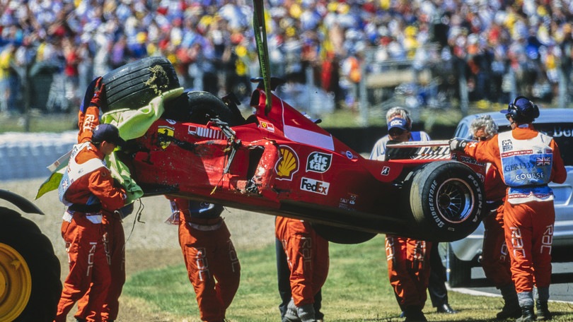 GP Gran Bretagna 1999: 25 anni fa il terribile incidente di Michael Schumacher a Silverstone