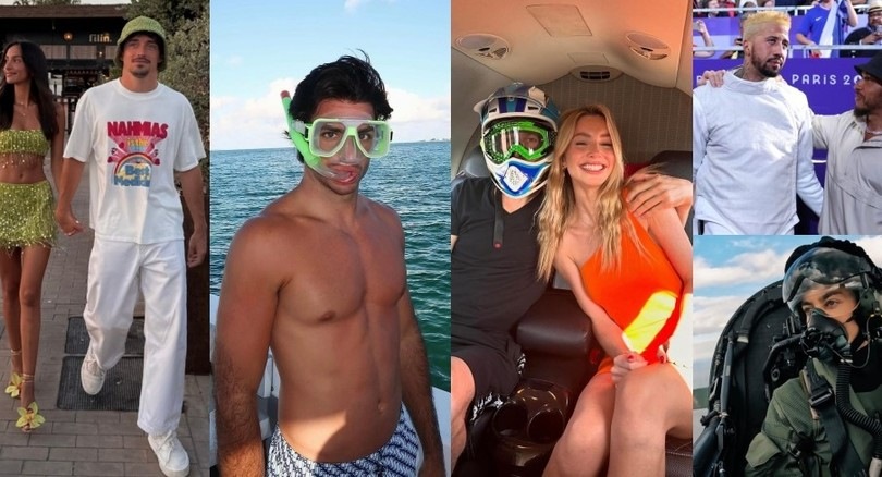 Da Russell "top gun" a Sainz sub: le vacanze estive dei piloti della Formula 1