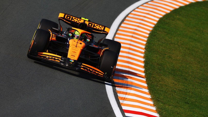 GP Olanda, qualifiche: pole Norris, Verstappen 2°; Leclerc 6° e Sainz fuori in Q2