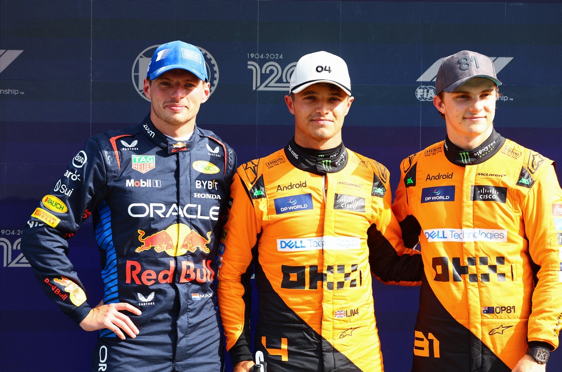 F1 Zandvoort: Norris in pole, Verstappen secondo