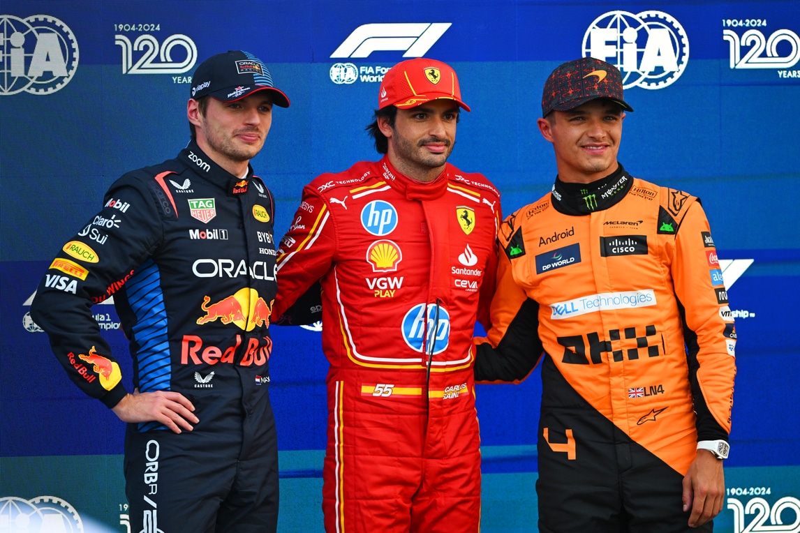 F1 Città del Messico: Sainz in pole davanti a Verstappen e a Norris