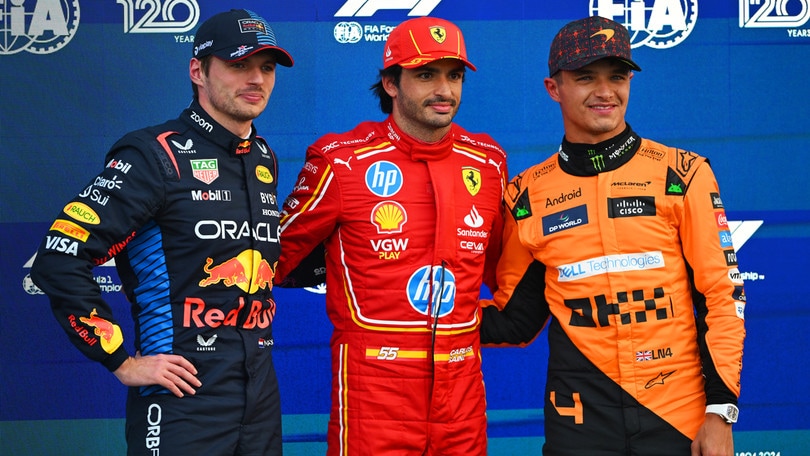 F1 Città del Messico: Sainz in pole davanti a Verstappen e a Norris