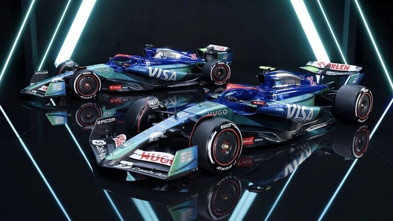 Racing Bulls scintilla a Las Vegas, la livrea speciale per una notte magica