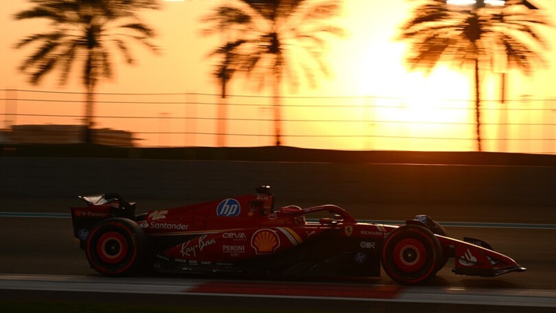 Test Abu Dhabi: incrocio tra gomme 2024 e 2025 e debutto per la C6