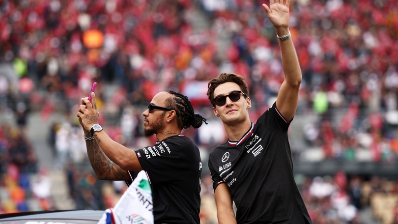 Hamilton ed i compagni di squadra: quella "tradizione" rotta da Russell