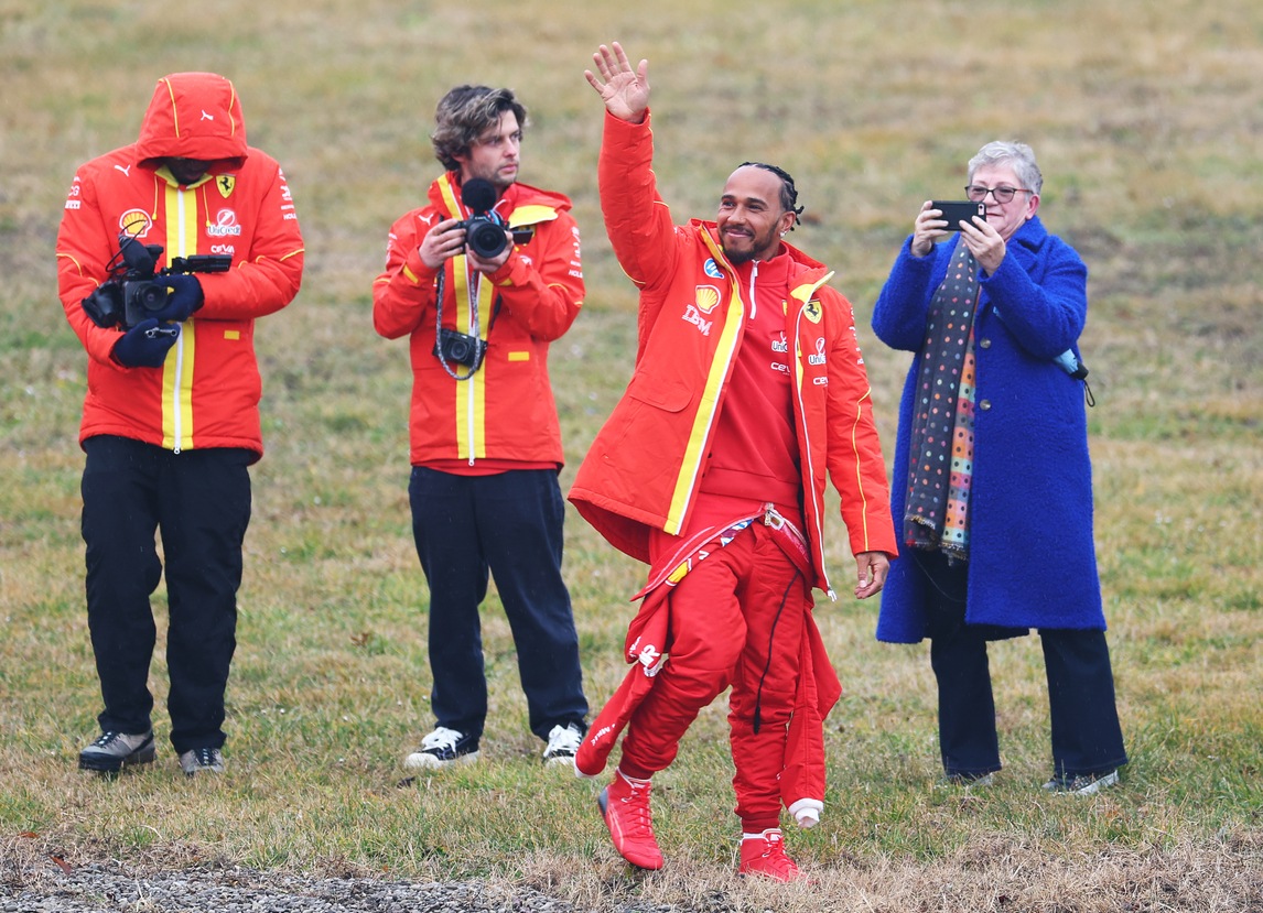 Lewis Hamilton e i primi giorni in Ferrari