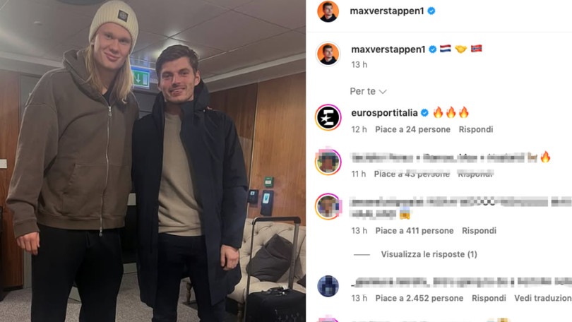Verstappen insieme ad Haaland... aspettando Klopp