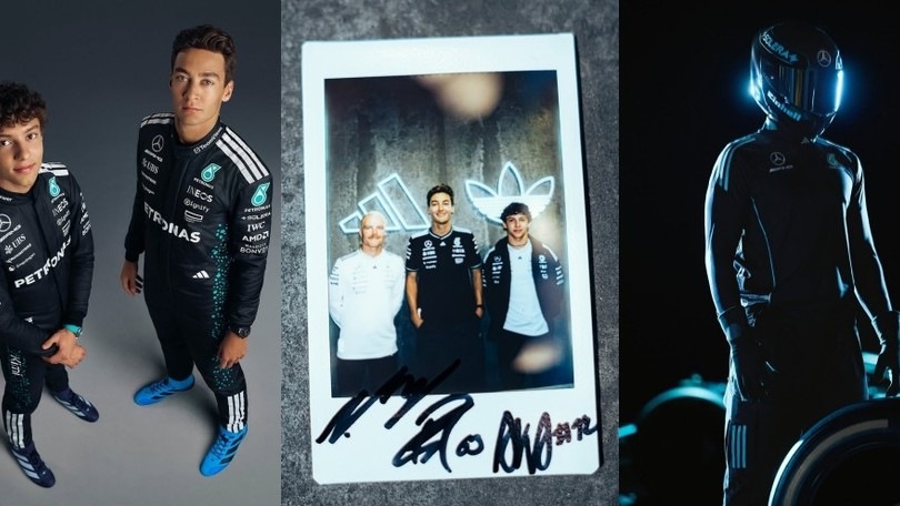 Russell e Antonelli pronti per il Mondiale 2025: svelate le nuove tute Mercedes