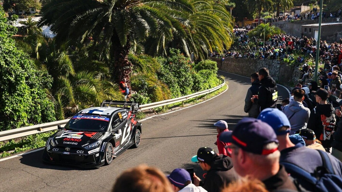 WRC, Rovanpera il più veloce nello shakedown alle Canarie