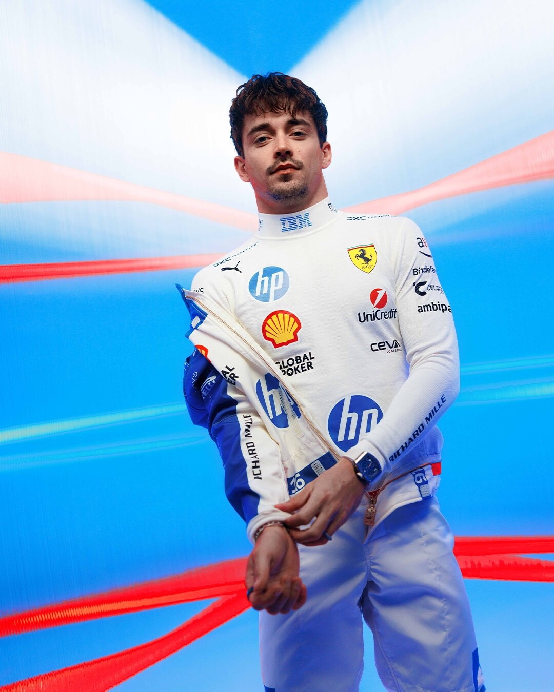 Ferrari: Leclerc e Hamilton in blu e bianco per il GP di Miami