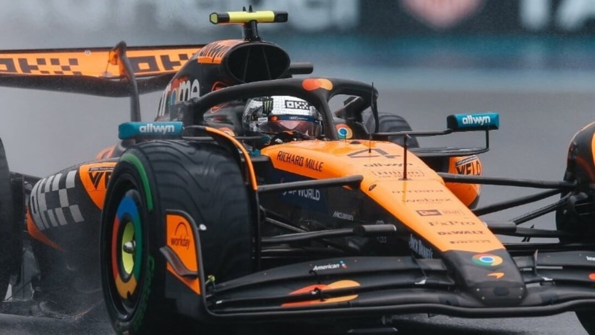 Norris onesto: "Sembra che a Miami la fortuna sia dalla mia parte"