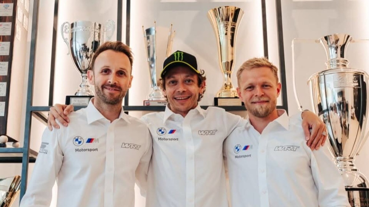 Rossi, Magnussen e Rast insieme per la 24 Ore di Spa