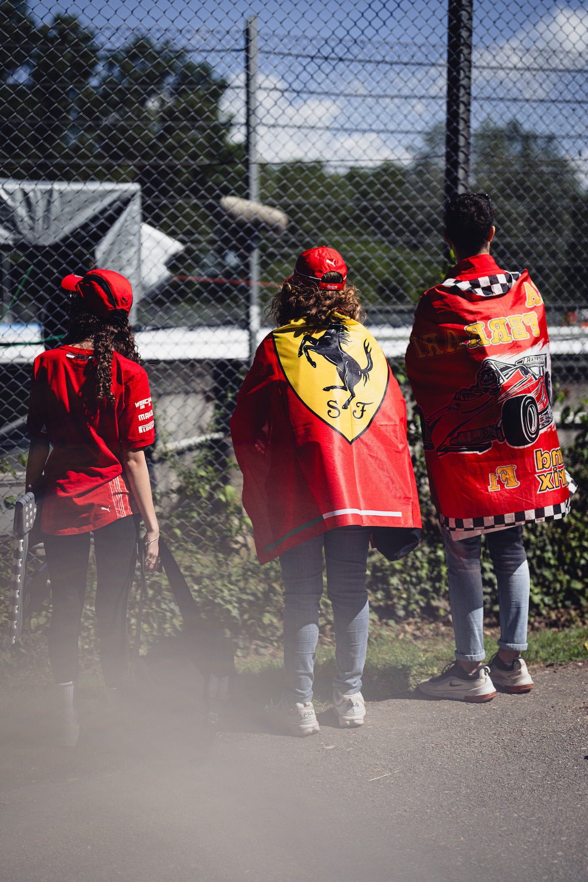 Ferrari e Antonelli, la passione dei tifosi italiani a Imola