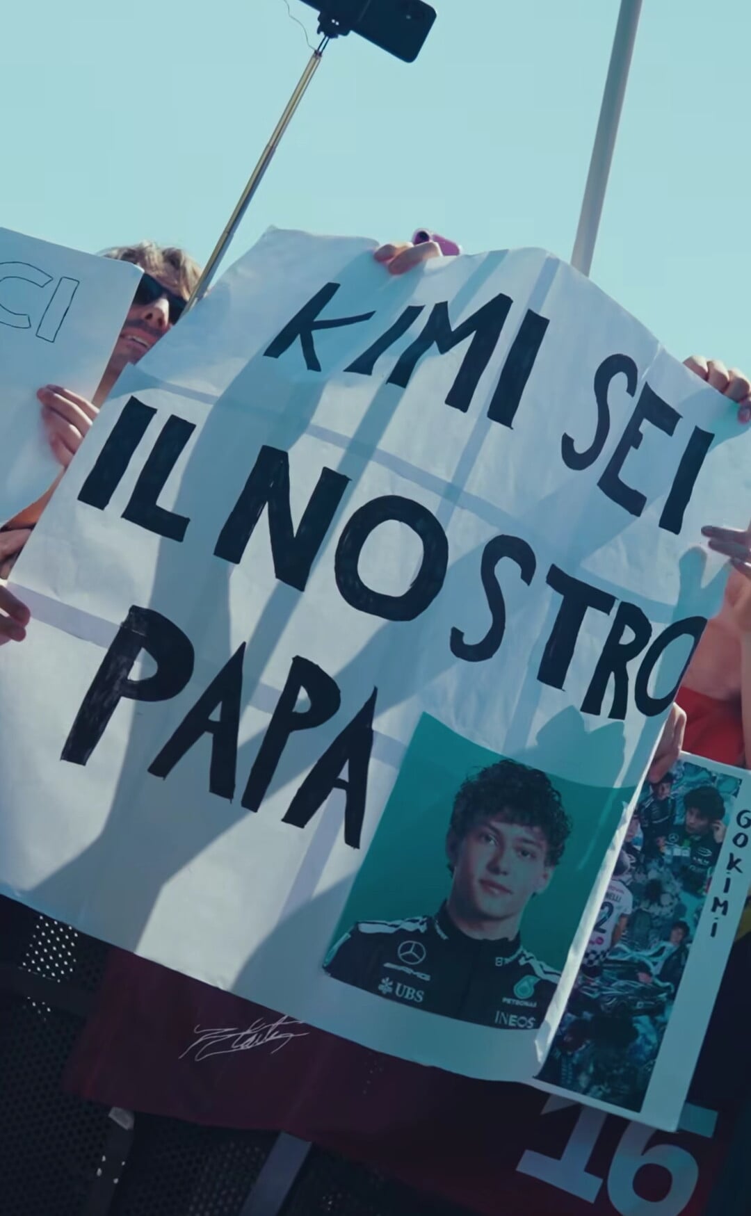 Ferrari e Antonelli, la passione dei tifosi italiani a Imola