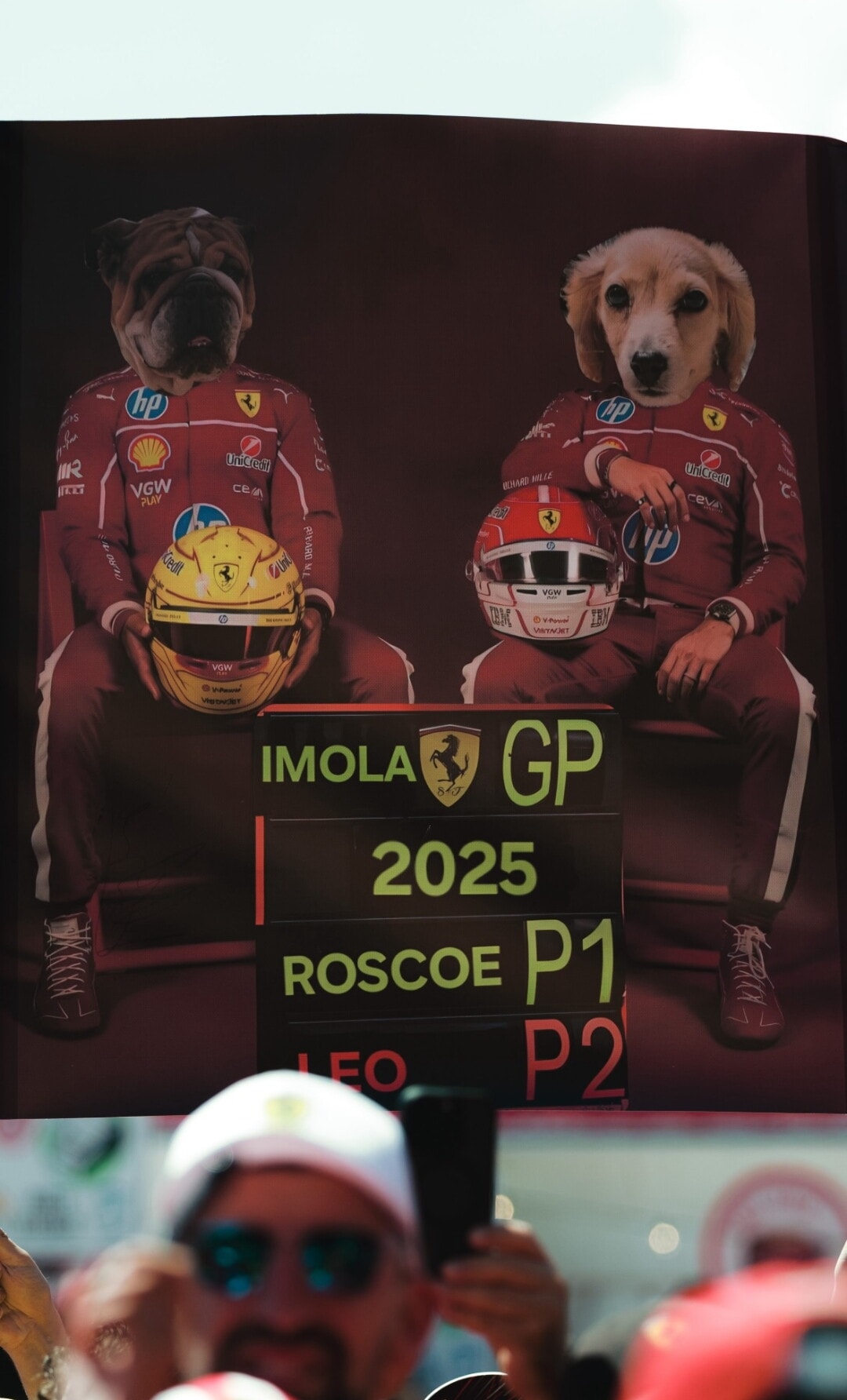 Ferrari e Antonelli, la passione dei tifosi italiani a Imola