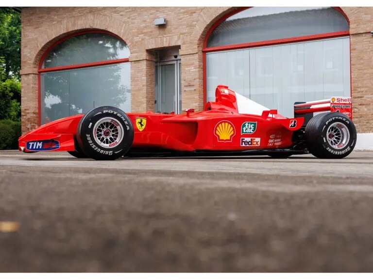 Ferrari F2001: la monoposto di Schumacher è stata venduta all'asta
