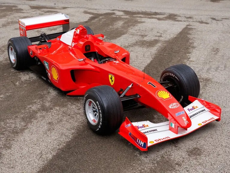 Ferrari F2001: la monoposto di Schumacher è stata venduta all'asta