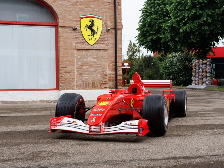 Ferrari F2001: la monoposto di Schumacher è stata venduta all'asta