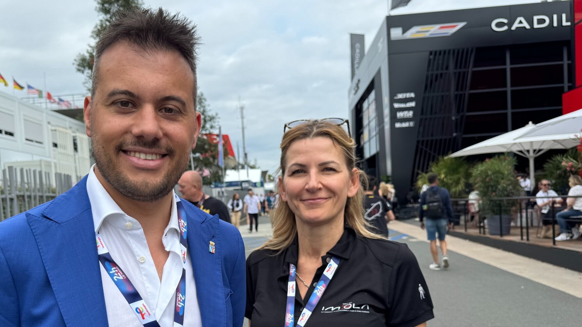 Panieri, Sindaco di Imola, in azione a Le Mans