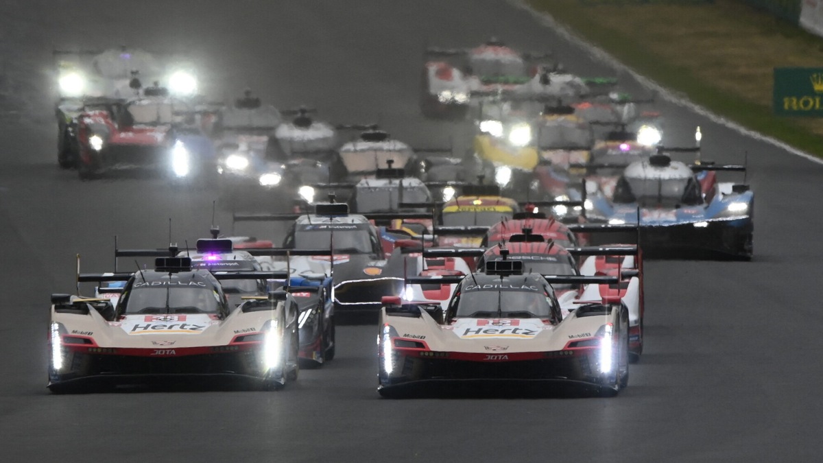 Una strana Le Mans nuvolosa ma secca!