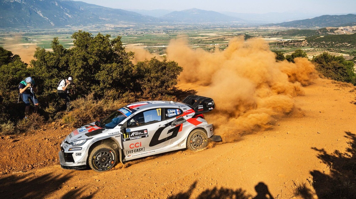 Ogier e Tanak primi leader in Grecia