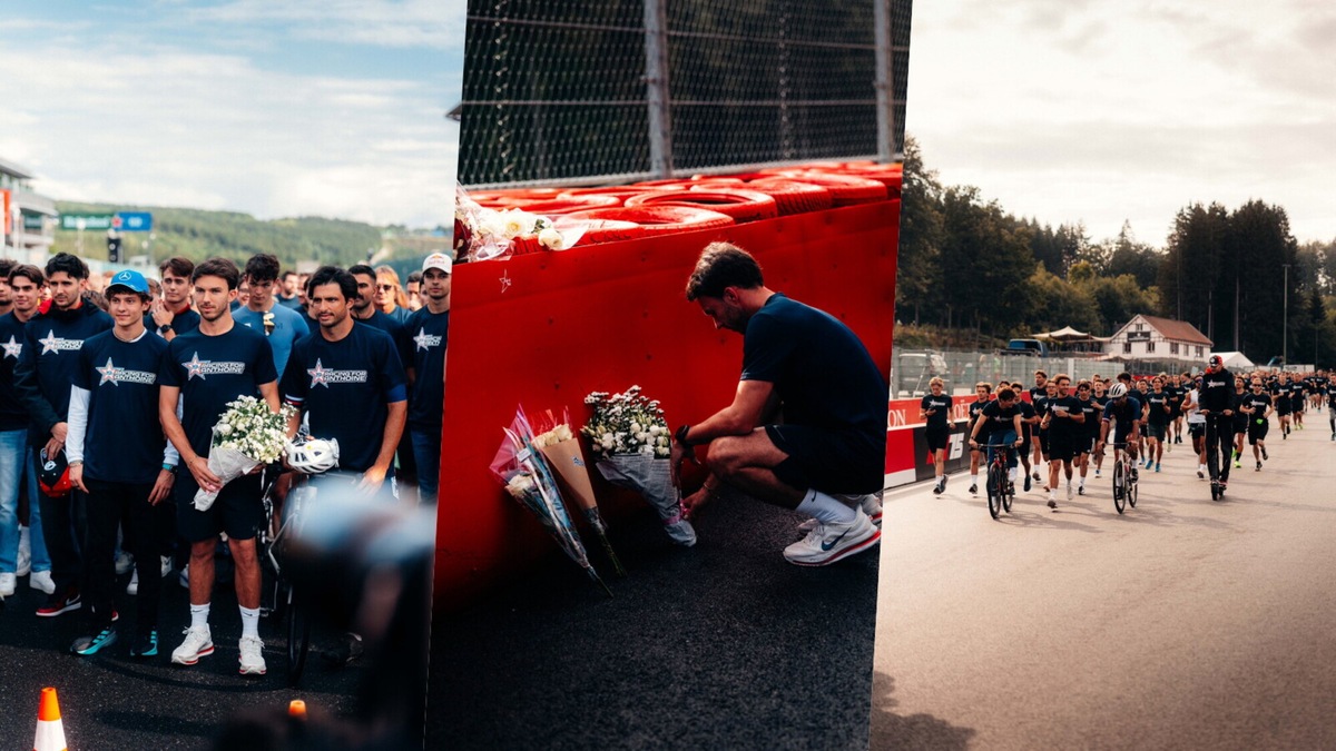 Spa, il ricordo di Hubert e van ’t Hoff: i piloti uniti nel tributo