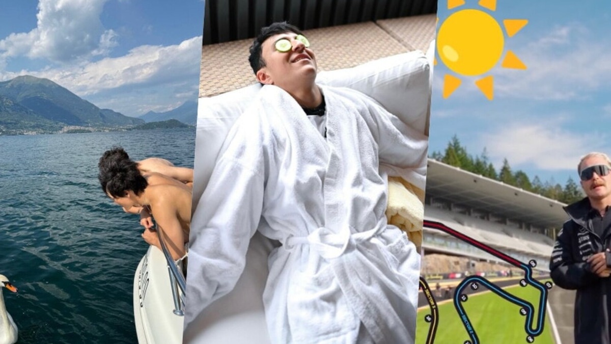 Spa tra pioggia, post e piloti: il meglio del weekend sui social