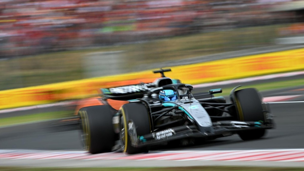 Gp Ungheria, Russell: "È stata una battaglia al limite con Charles"