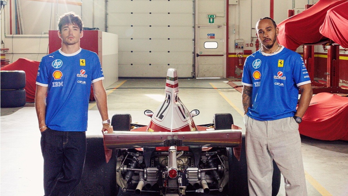 Ferrari: Leclerc e Monza in blu a Monza per celebrare il passato