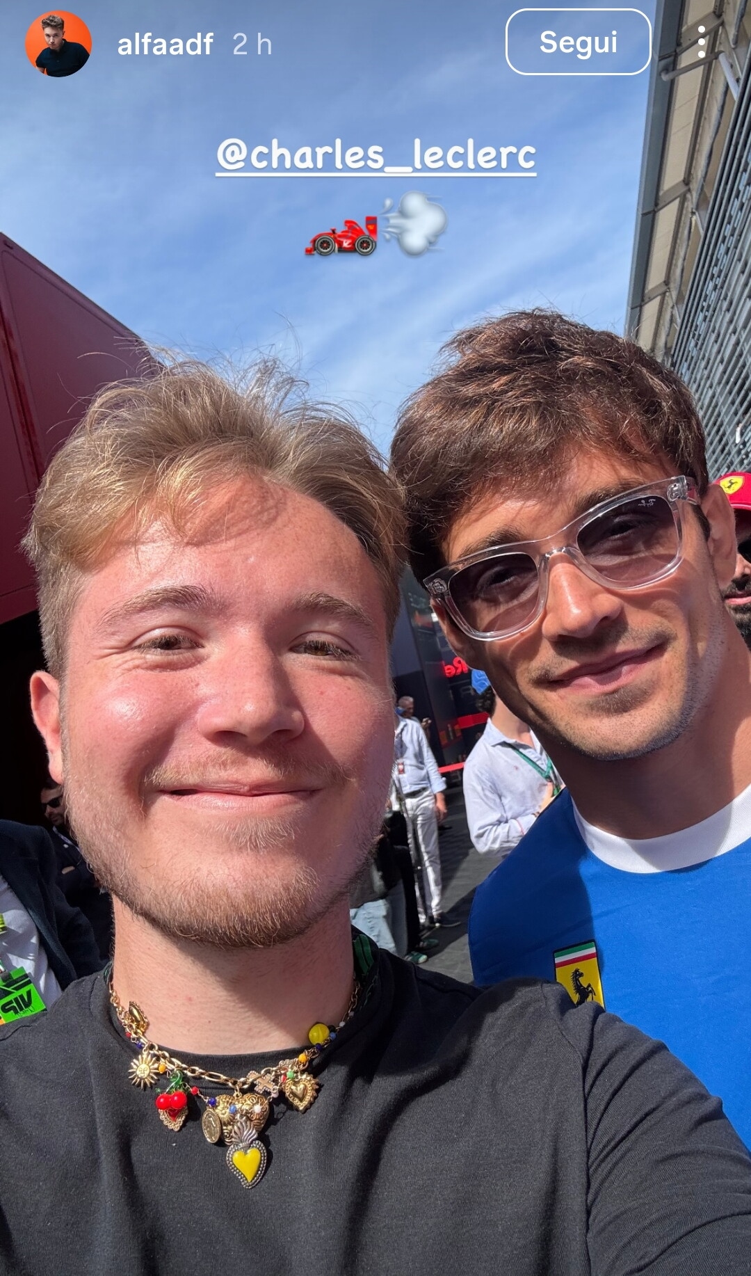 Sarah Toscano, Rose Villain, Stash e gli altri: i VIP della musica italiana al GP di Monza F1