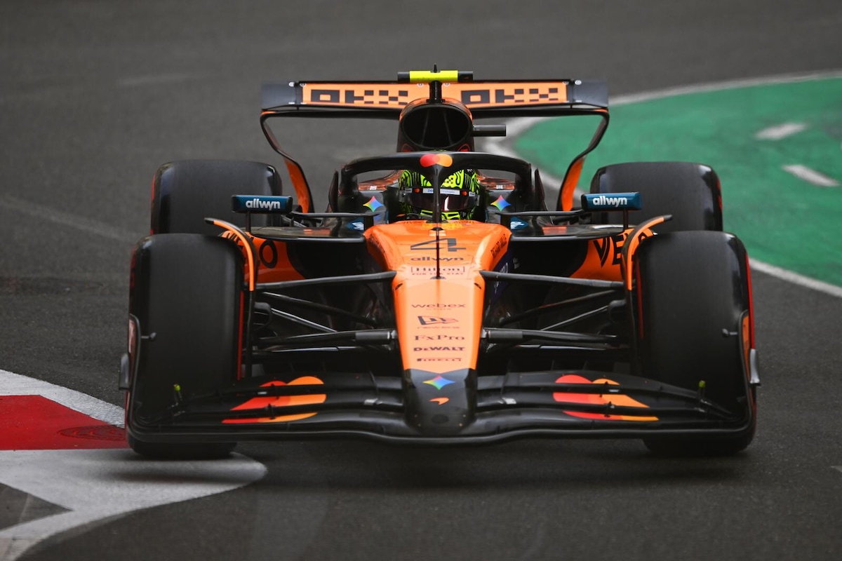 La griglia di partenza del GP dell'Azerbaijan: Carlos Sainz in P2, dietro a Max Verstappen