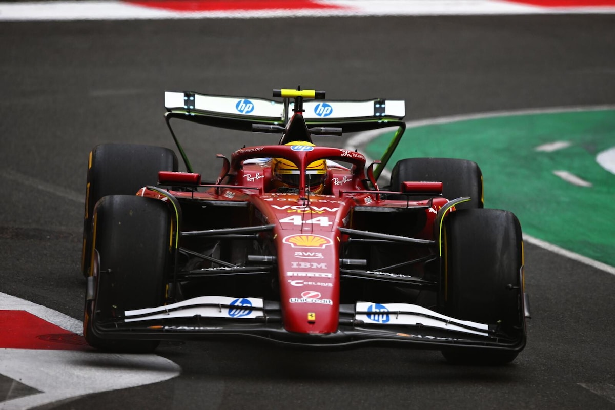 La griglia di partenza del GP dell'Azerbaijan: Carlos Sainz in P2, dietro a Max Verstappen